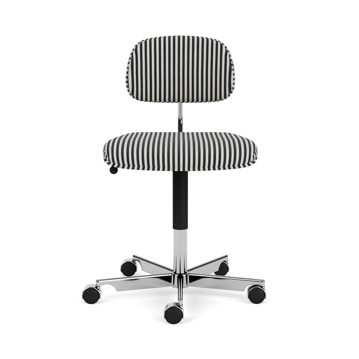 Montana Kevi 2534U toimistotuoli Stripe-aluminium | Skandinaavinen Sisustus | Tuolit | Musta