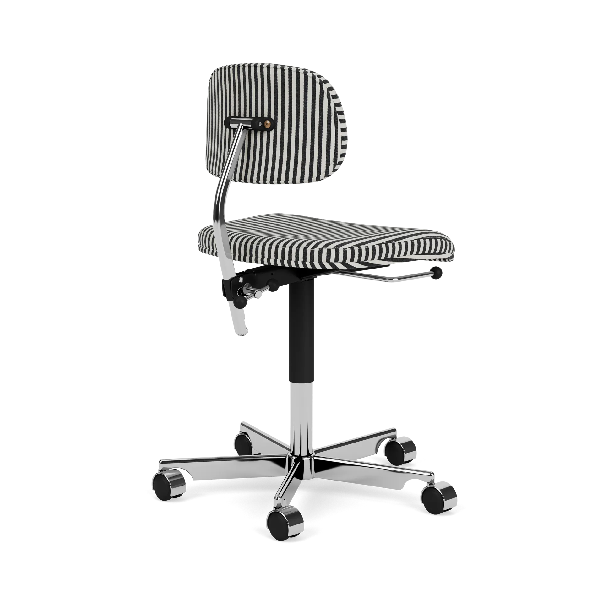 Kevi 2534U toimistotuoli, Stripe-aluminium Montana