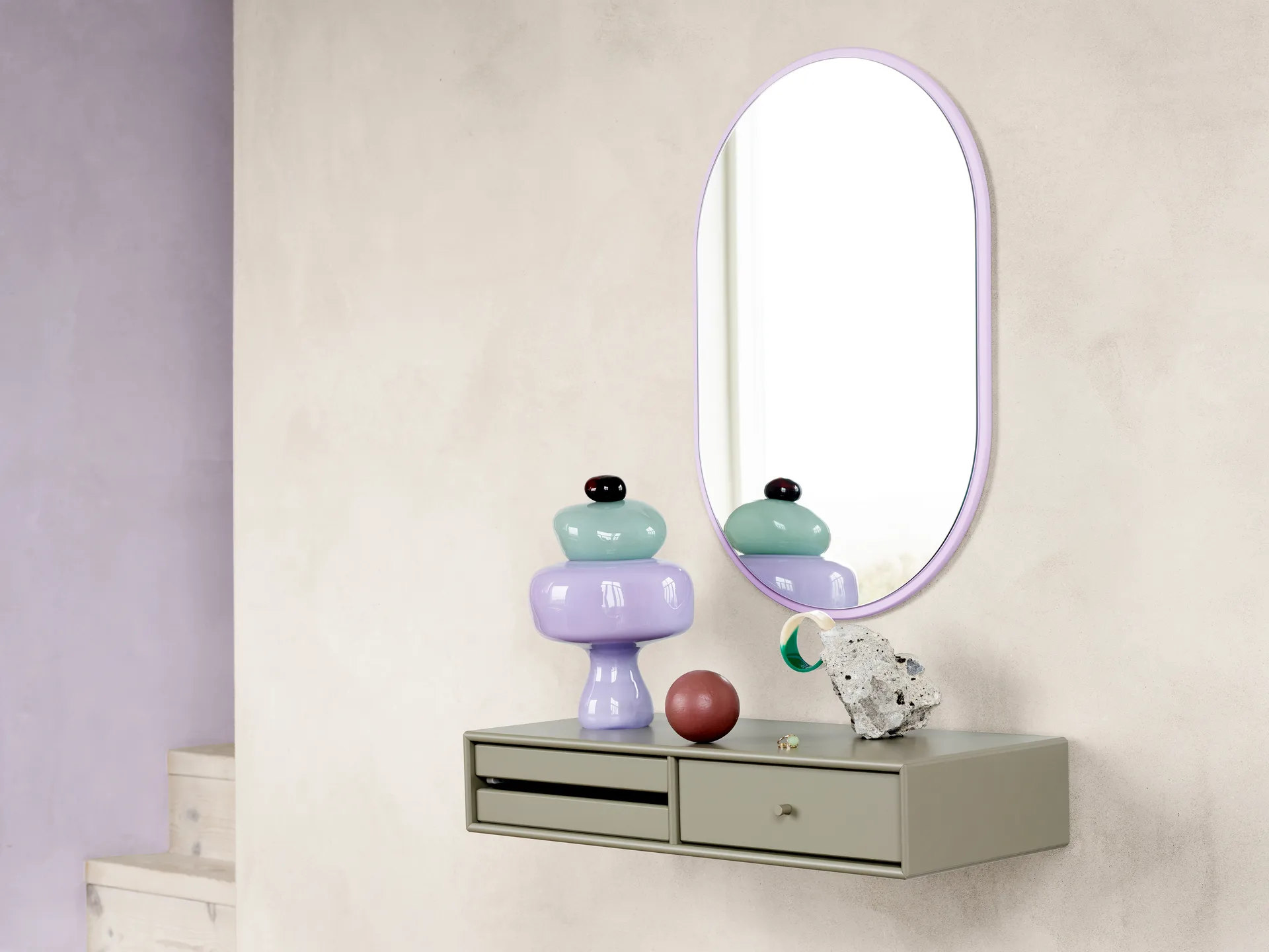 LOOK Mirror peili – SP812R, Iris Montana