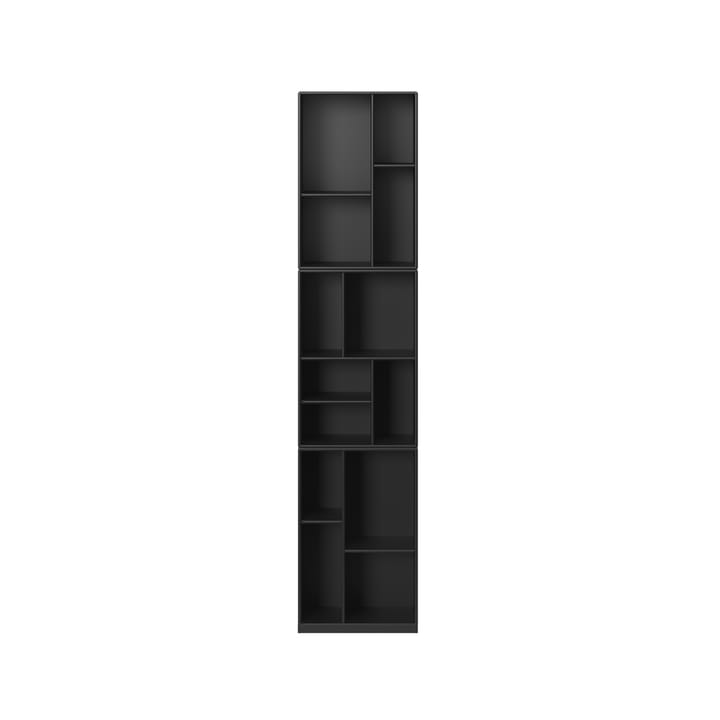 Loom kirjahylly - Black 05, sis. 3 cm kanta - Montana