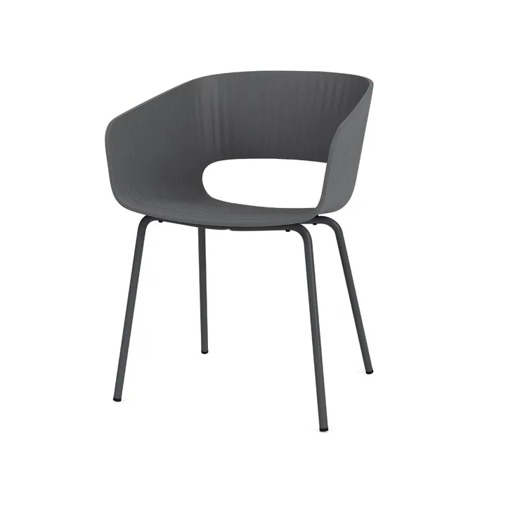 Marée 401 -tuoli - Anthracite lakattu metallirunko - Montana