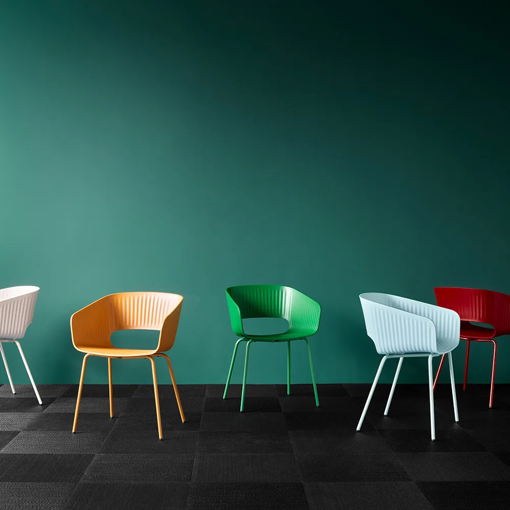 Marée 401 -tuoli, Oat158 runko jauhemaalattu metalli Montana