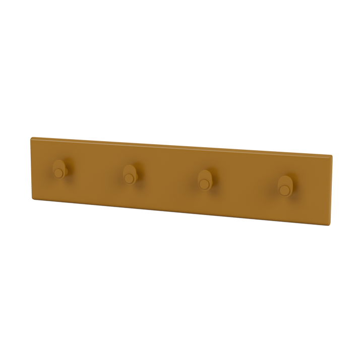 Montana Coat Racks vaaterekki 4 koukkua - Amber - Montana