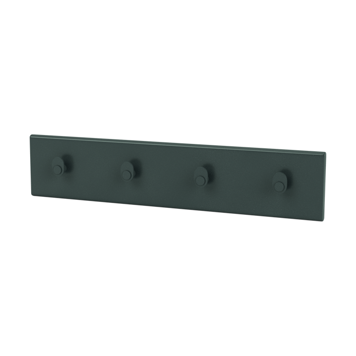 Montana Coat Racks vaaterekki 4 koukkua - BlackJade - Montana