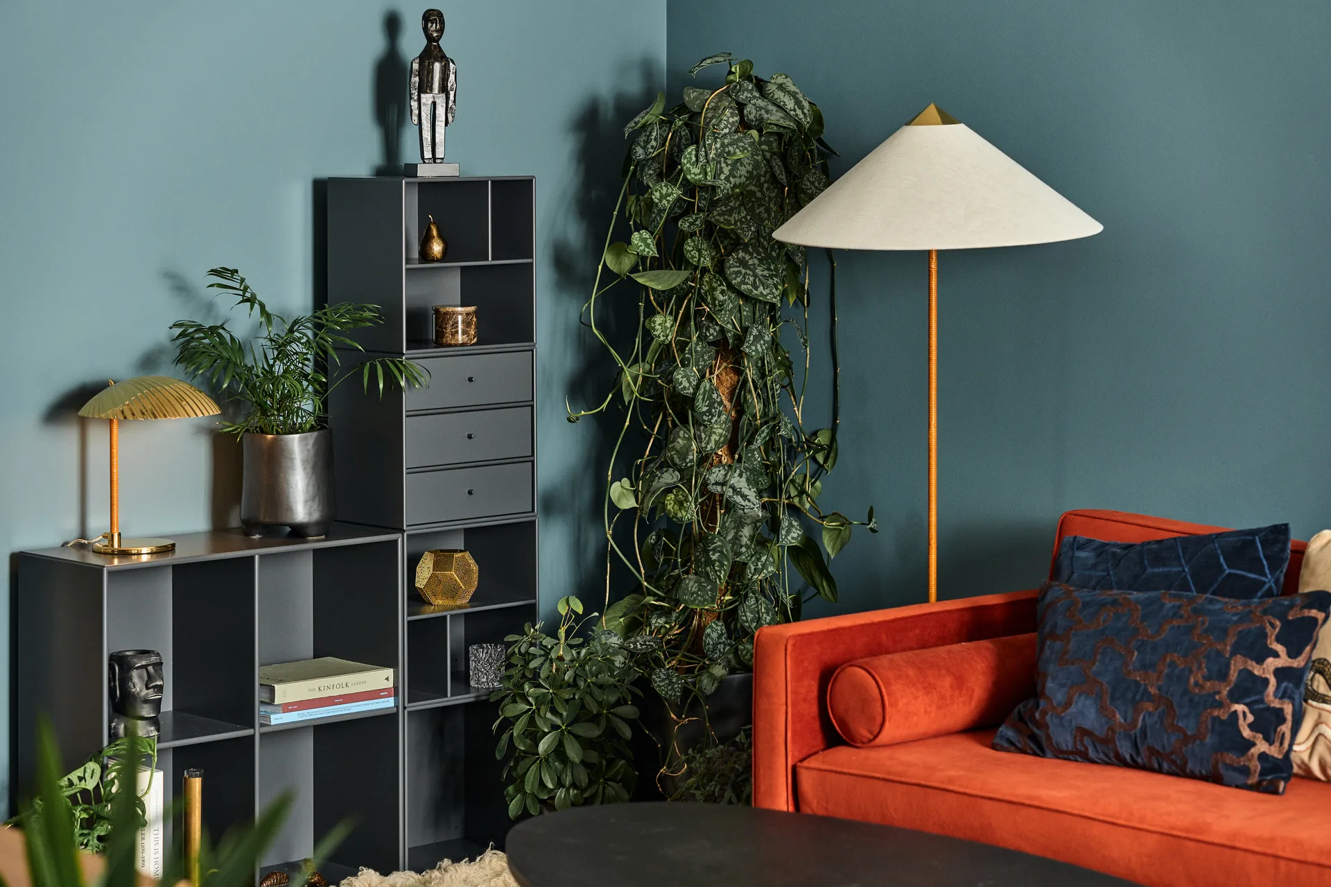 Montana Mini 1001 hylly 35x35 cm, Anthracite Montana