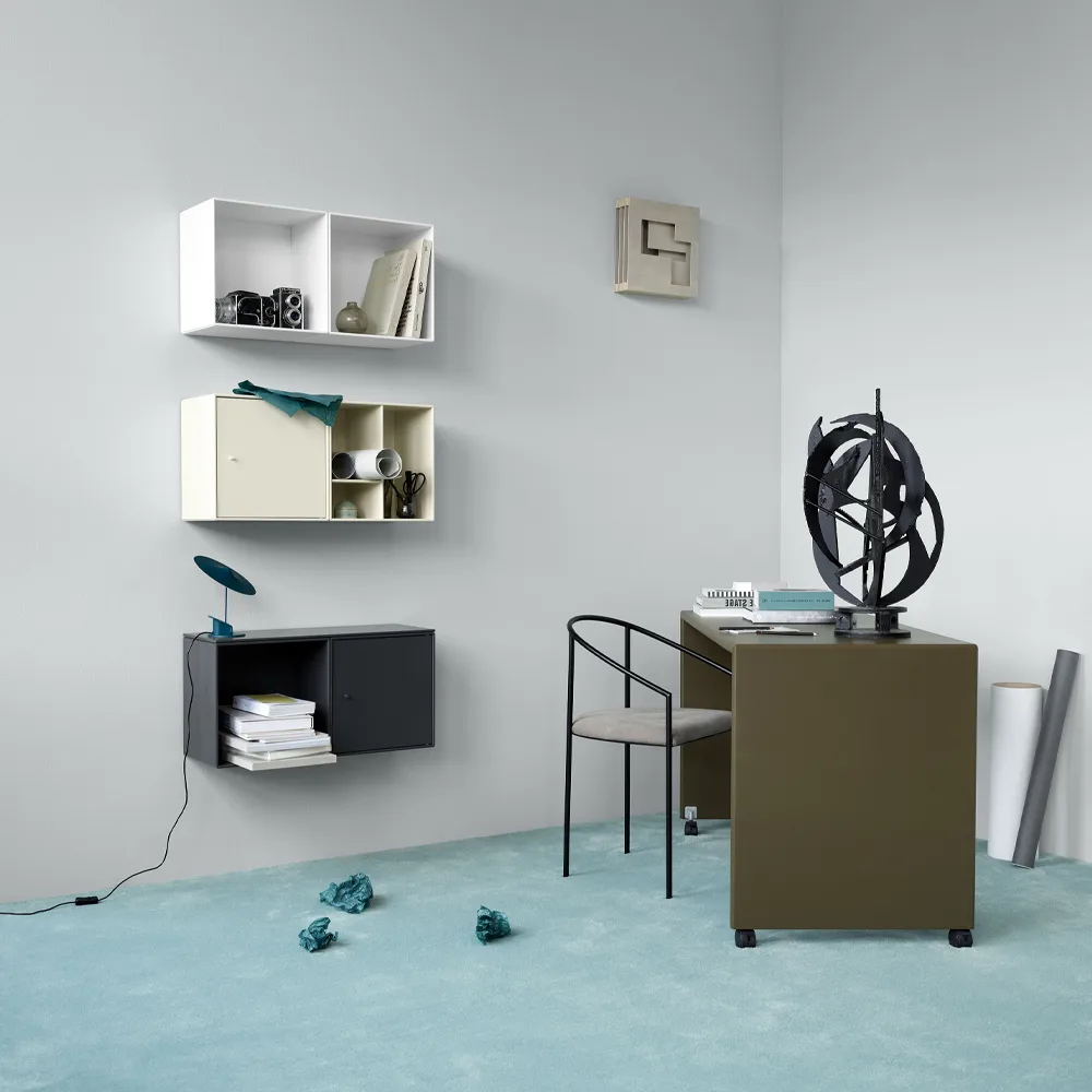 Montana Mini 1103 -hyllymoduuli, Anthracite 04, ovella Montana