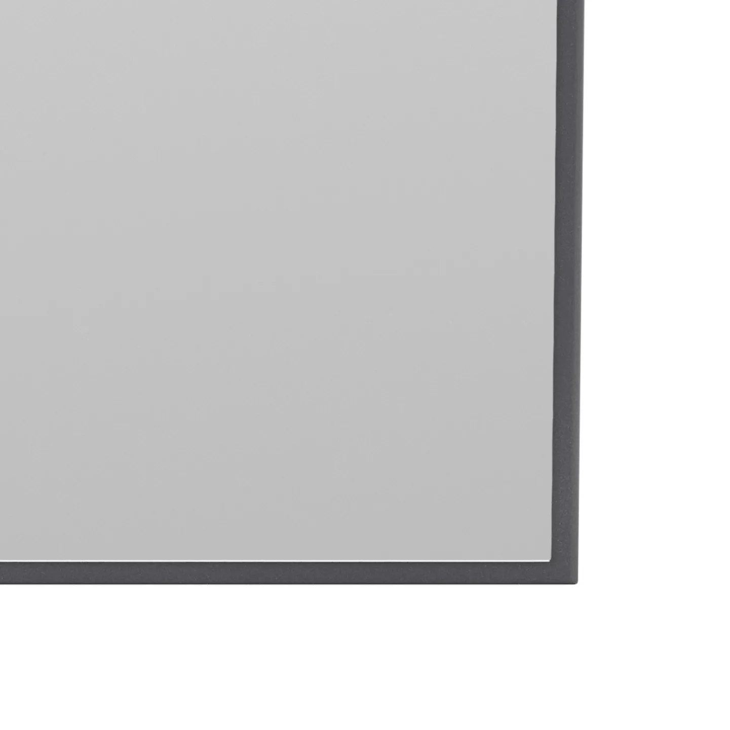 Montana rectangular peili 69,6x138 cm, Coal Montana