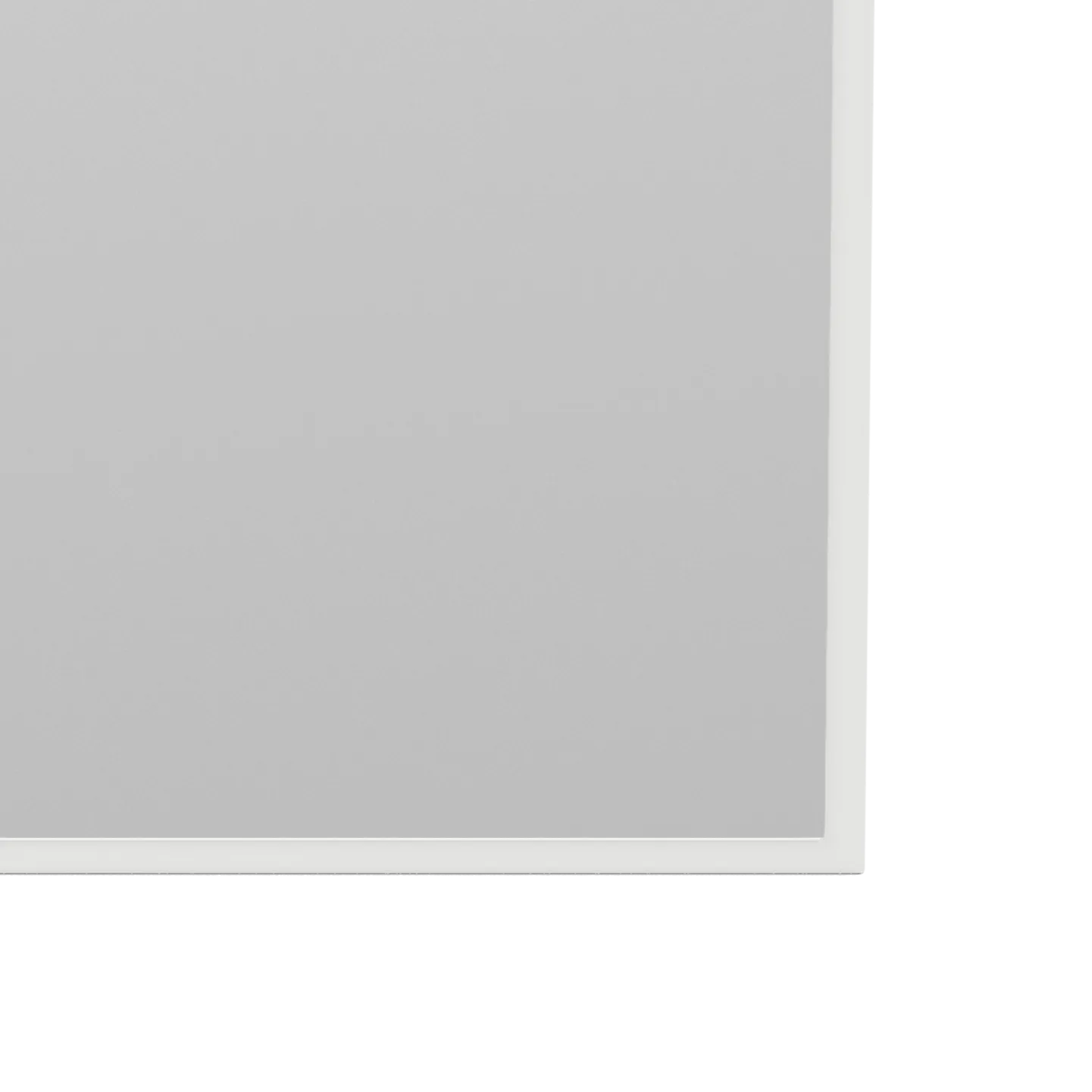 Montana rectangular peili 69,6x138 cm, White Montana