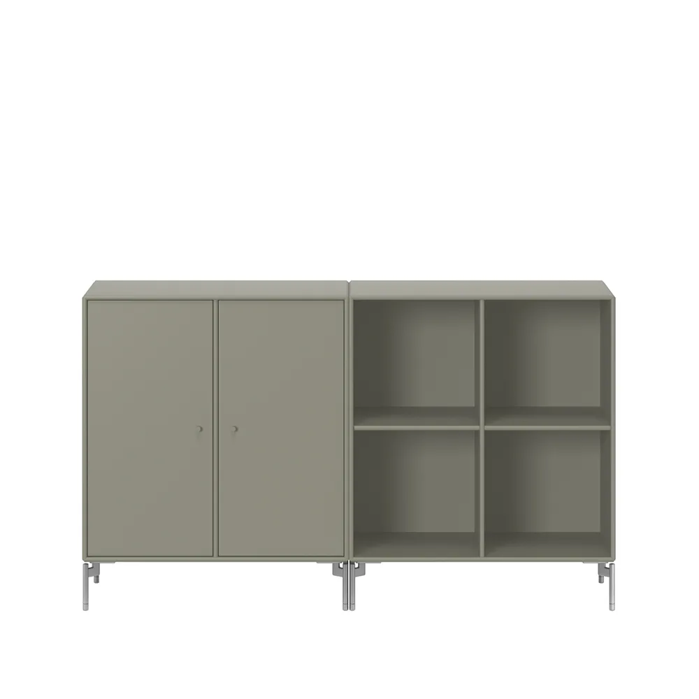 Pair sivupöytä, Fennel 144, kromijalat Montana