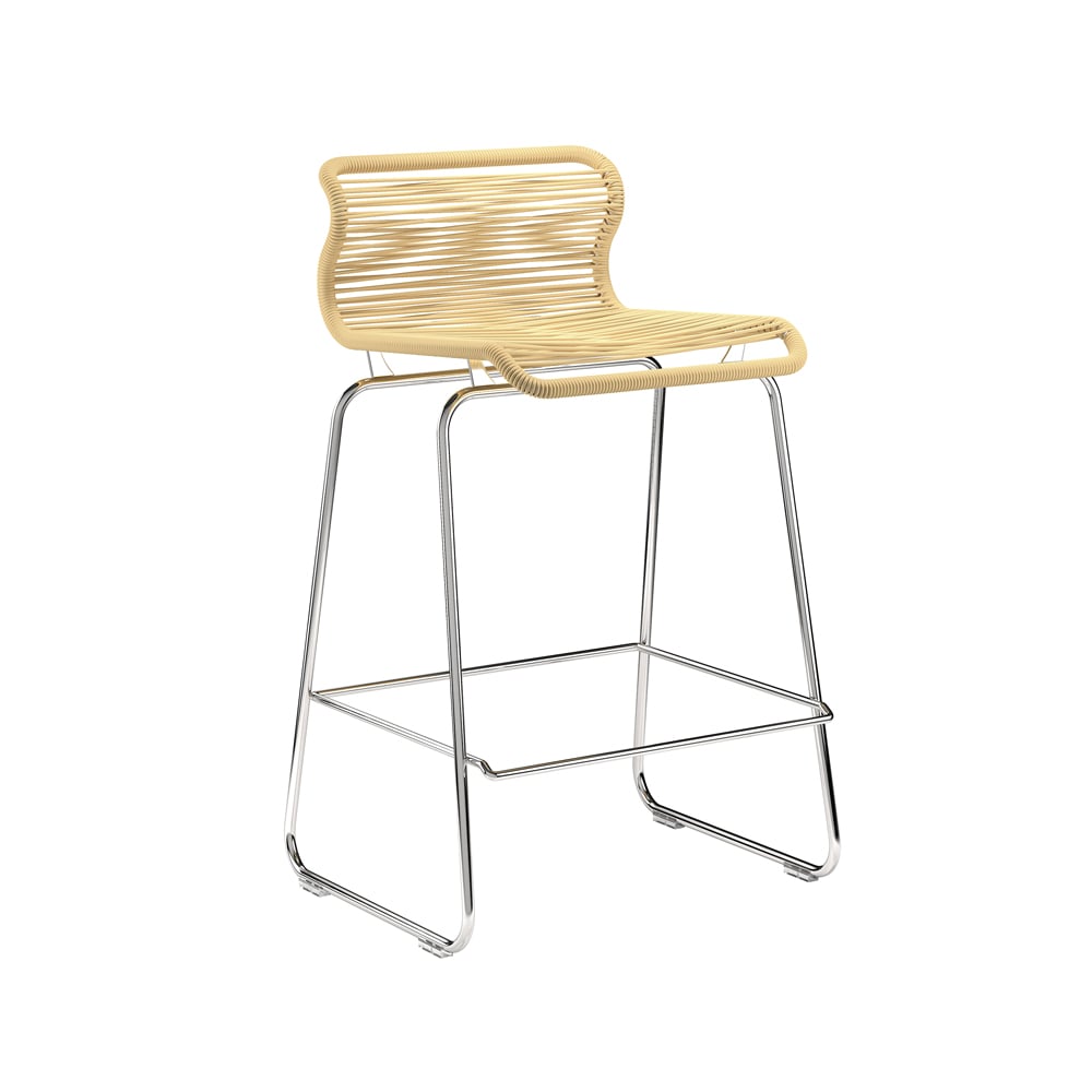 Montana Panton One kitchen -baarituoli Vincent, ruostumaton teräs