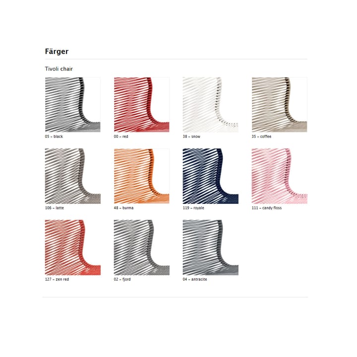 Panton One -tuoli, Duke, silk grey lack Montana