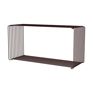 Panton Wire Extended hylly 70x34,8x25,7 cm - Musta punainen - Montana