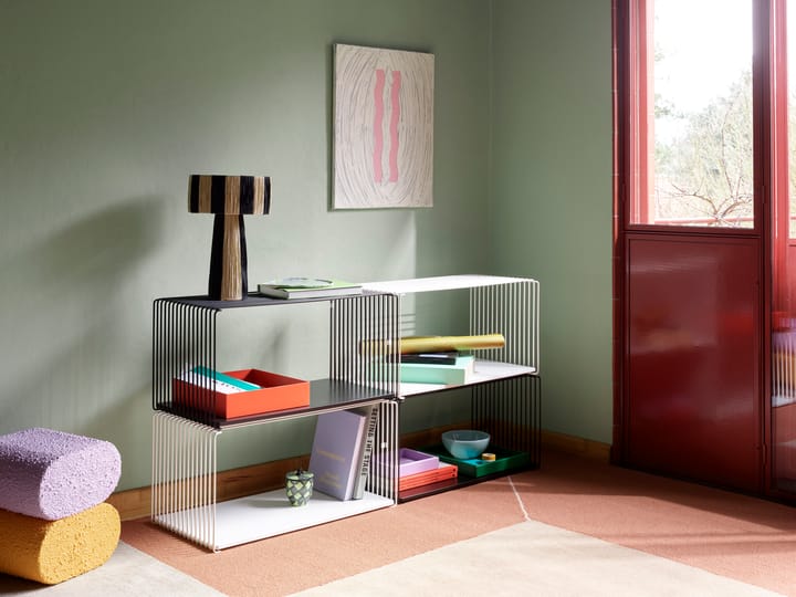 Panton Wire Extended hylly 70x34,8x34,8 cm, Black Montana