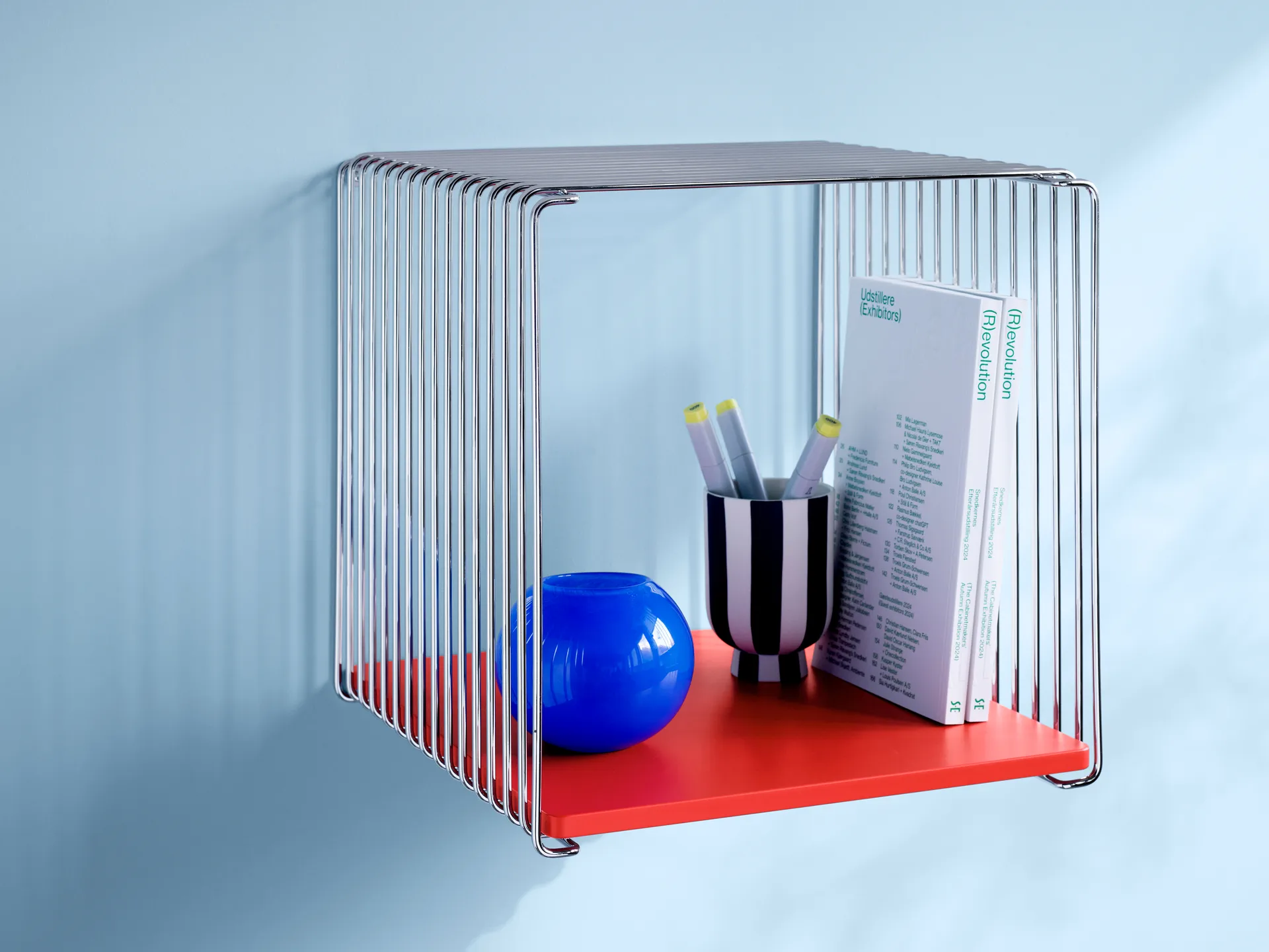 Panton Wire hyllytaso 33x34,8 cm, Lasi Montana