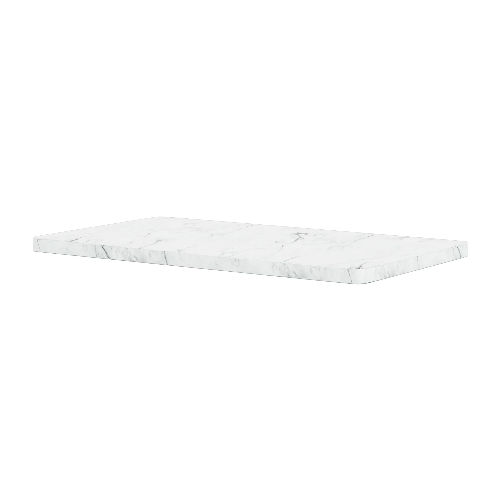 Panton Wire pöytälevy 18,8x34,8 cm, White marble Montana