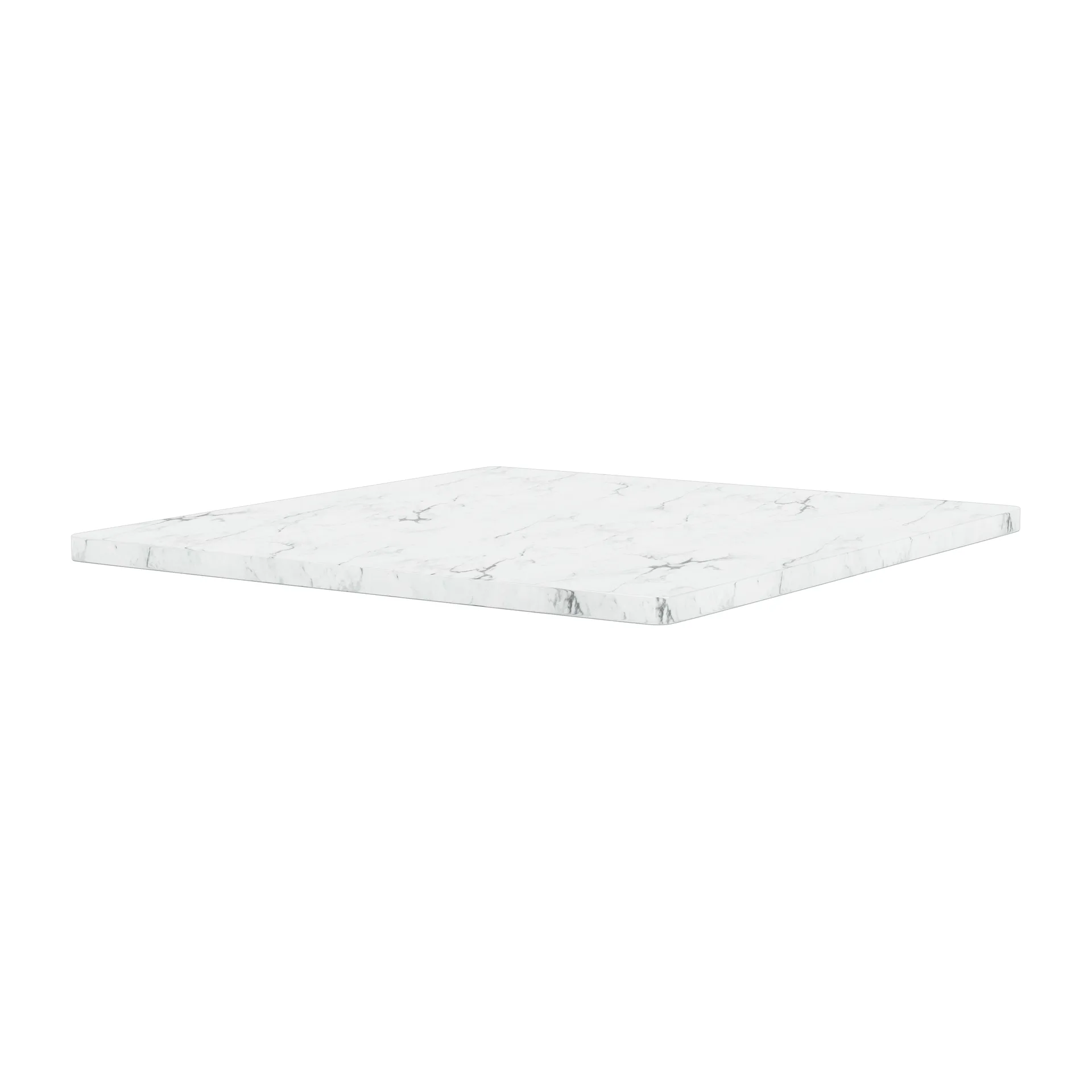 Panton Wire pöytälevy 34,8x34,8 cm, White marble Montana