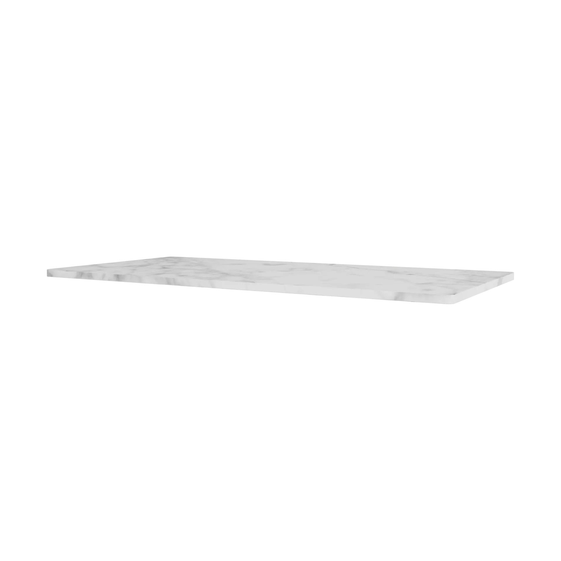 Panton Wire pöytälevy 70,1x34,8 cm, Valkoinen marmori Montana
