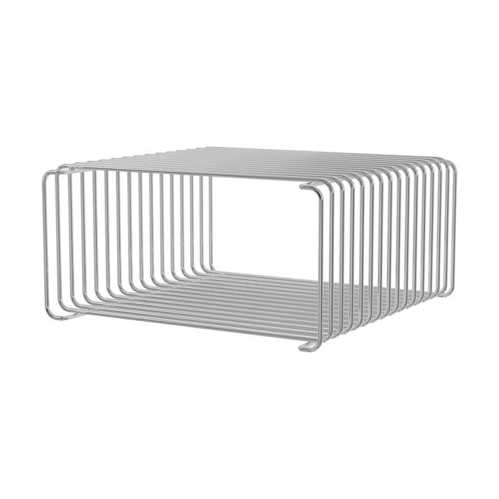 Panton Wire puoli korkea hylly 34,8x17,2x34,8 cm - Chrome - Montana