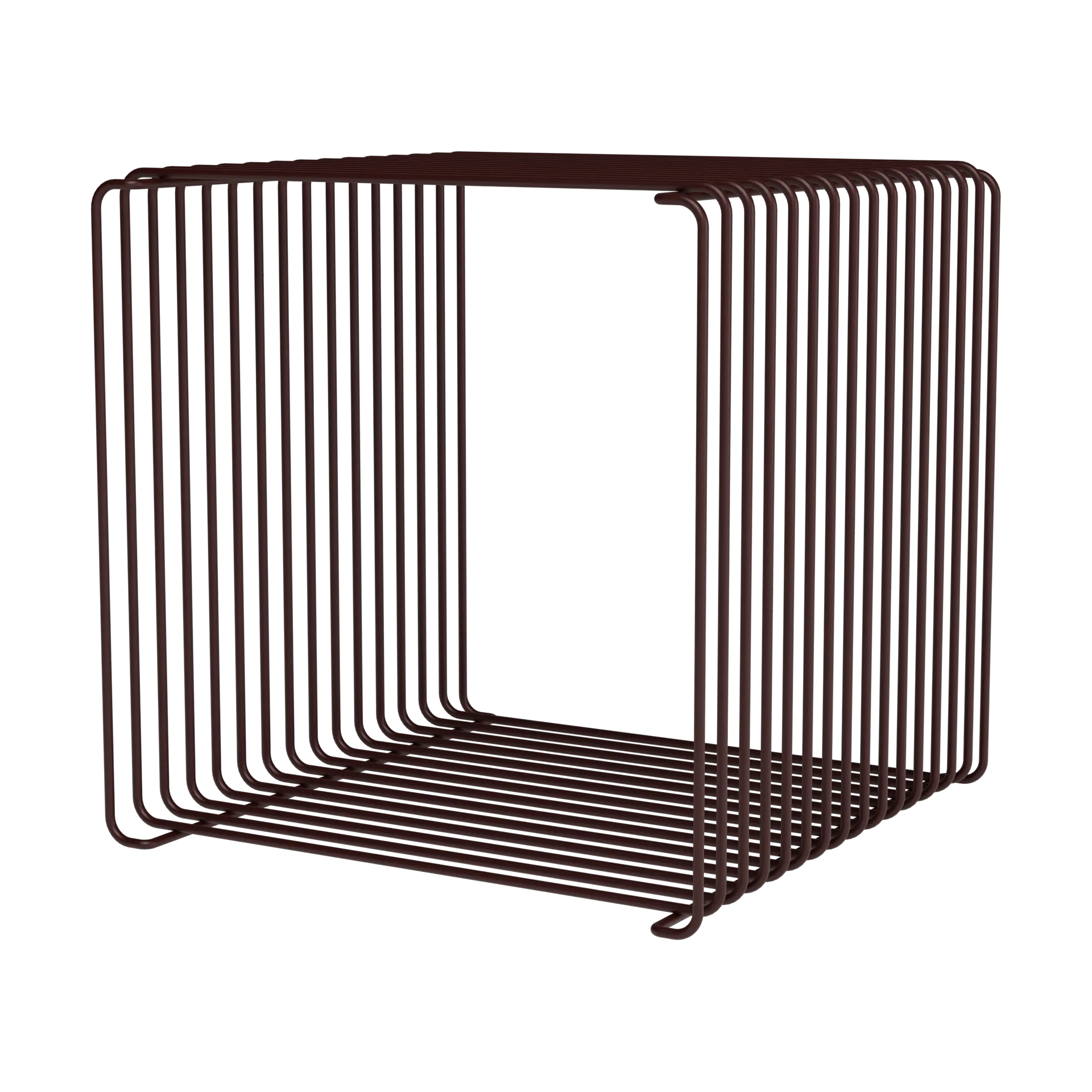 Półka Panton Wire Single 34,8x34,8x34,8 cm, Musta punainen Montana