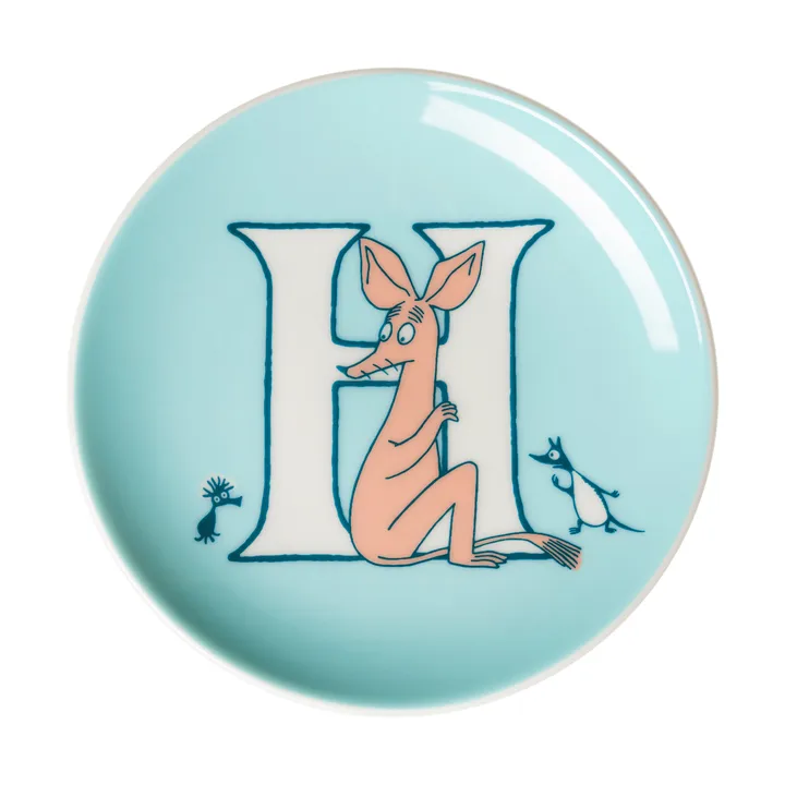 ABC Muumi minilautanen - K, 10,5 cm - Moomin Arabia
