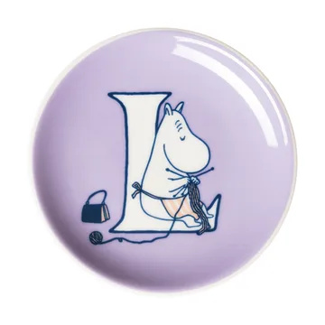 ABC Muumi minilautanen - L, 10,5 cm - Moomin Arabia
