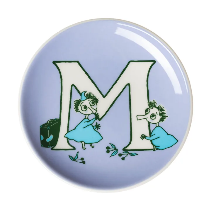 ABC Muumi minilautanen - M, 10,5 cm - Moomin Arabia