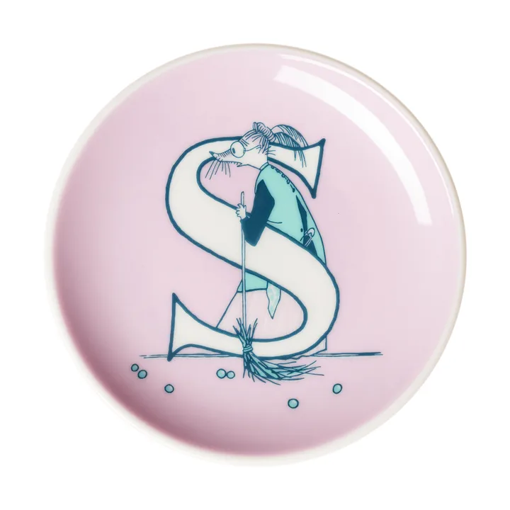 ABC Muumi minilautanen - S, 10,5 cm - Moomin Arabia