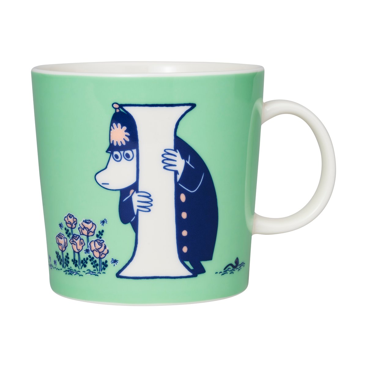 Moomin Arabia ABC Muumi muki 40 cl I | Skandinaavinen Sisustus | Muumimukit | Vihreä