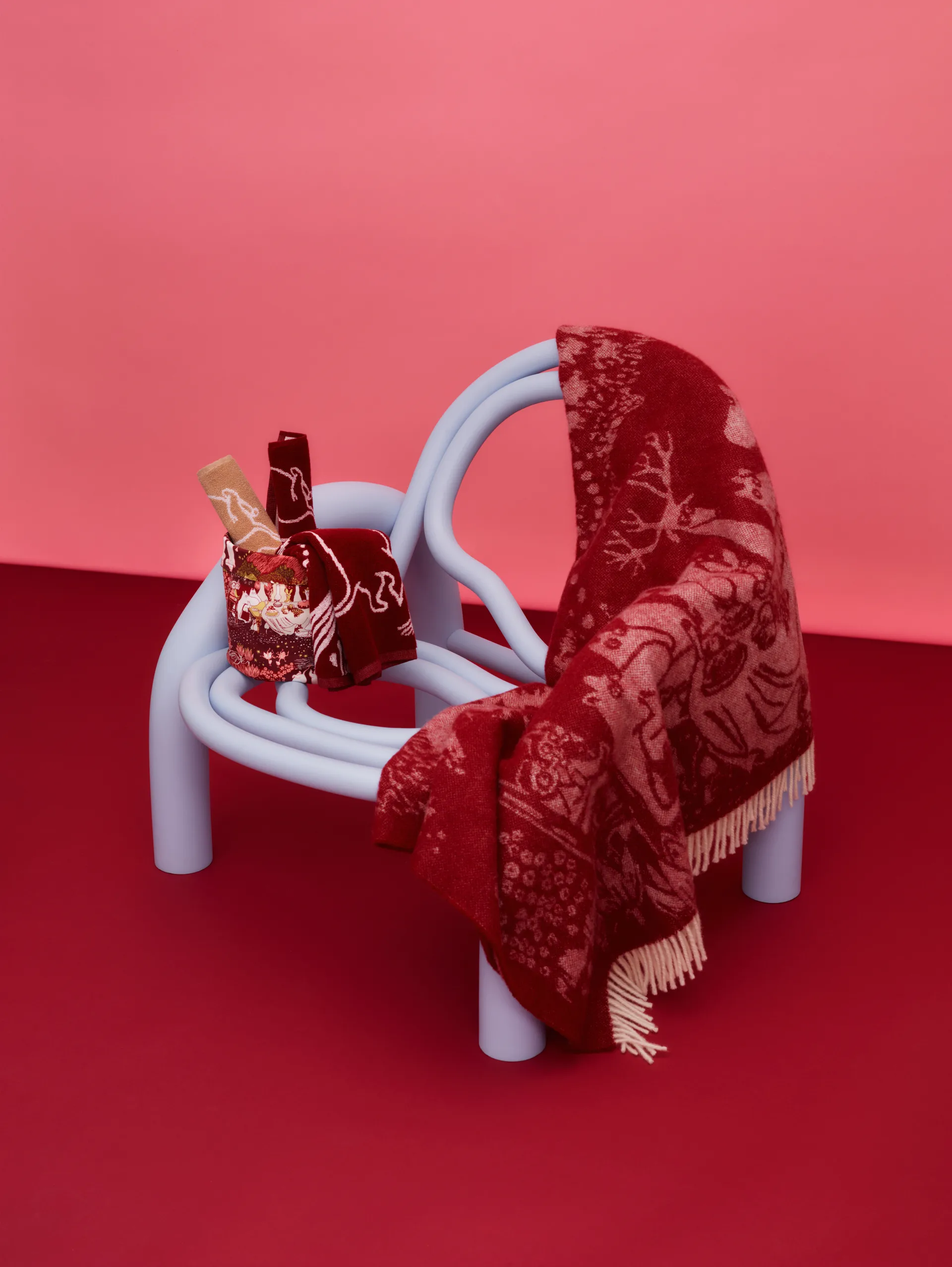 Juhlahetket muumi villahuopa, 130x170 cm Moomin Arabia