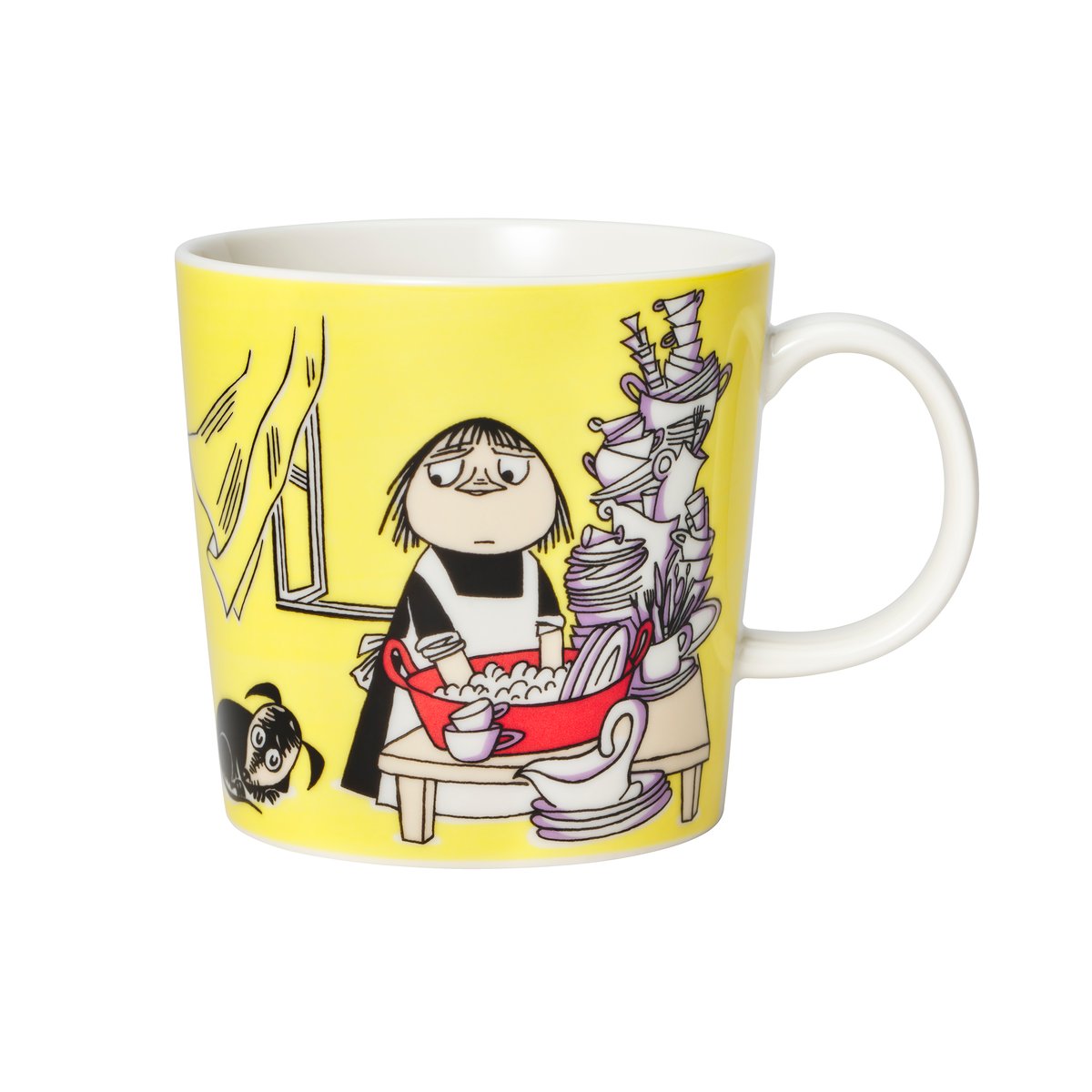 Moomin Arabia Miska-muumimuki, keltainen 30 cl | Skandinaavinen Sisustus | Muumimukit | Keltainen
