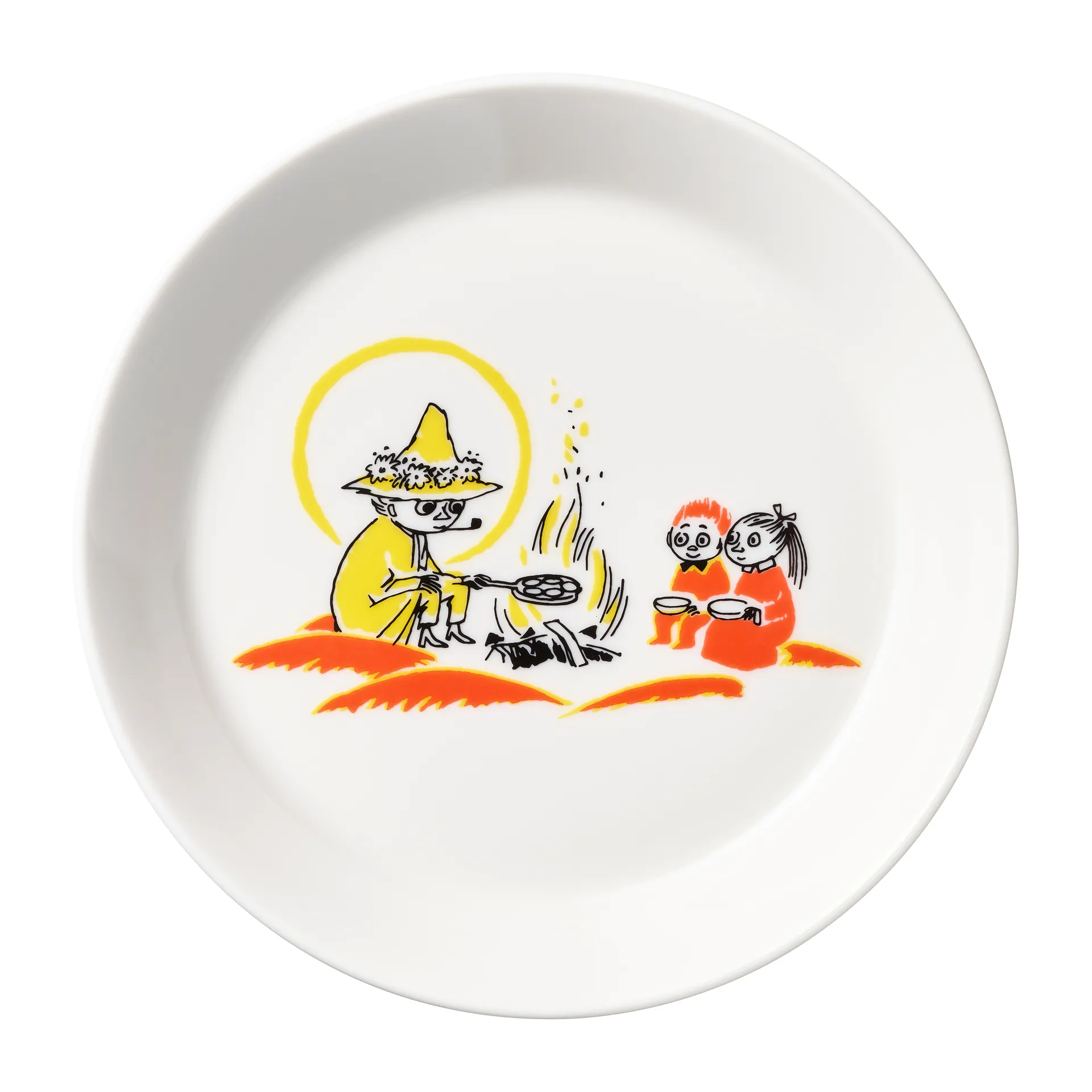 Moomin Arabia x Punainen Risti Muumilautanen ABC Nuuskamuikkunen, Ø19 cm Moomin Arabia
