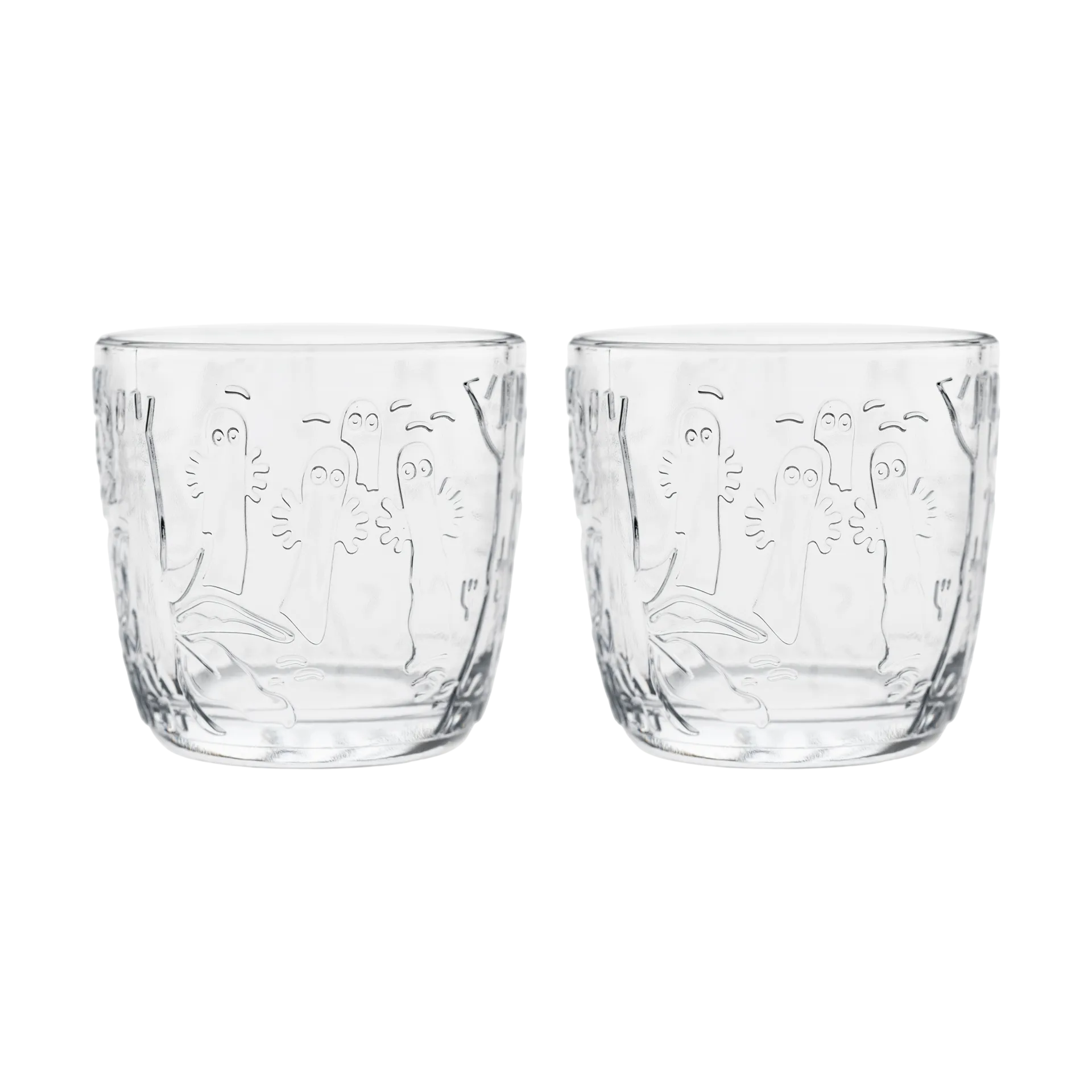 Moomin juomalasi 28 cl 2-pakkaus, Kirkas Moomin Arabia