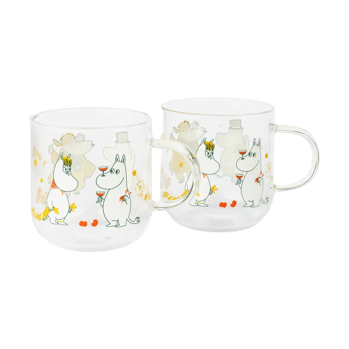 Moomin lasimuki - Rakkauslahja, 30 cl, 2 kpl - Moomin Arabia