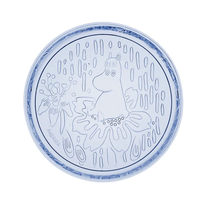 Moomin lautanen Ø15,5 cm - Aqua - Moomin Arabia