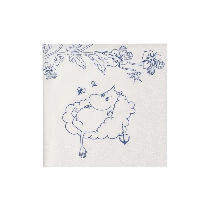 Mumin Haru paperiservetti - 33x33 cm, 20 kpl pakkaus - Moomin Arabia