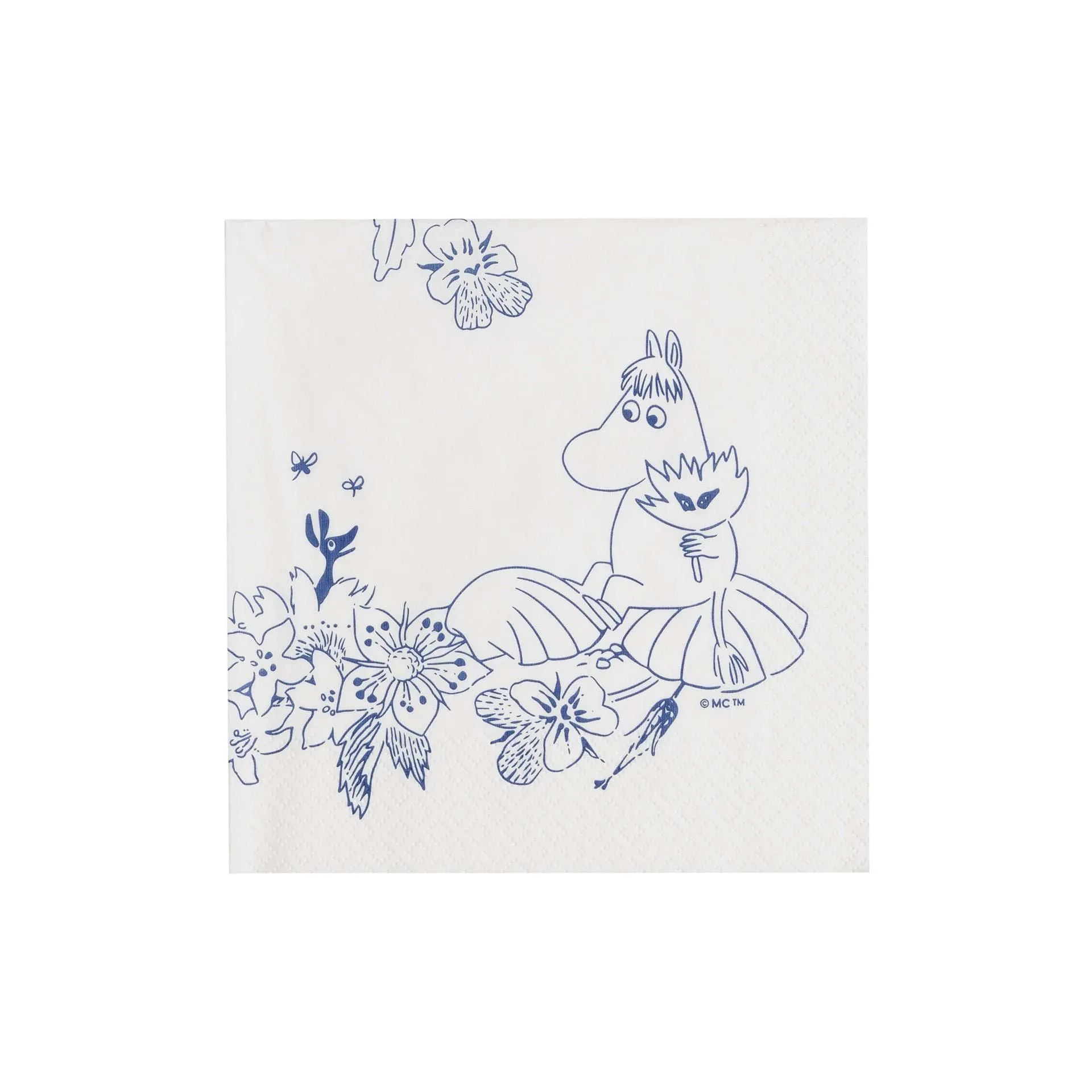Mumin Haru paperiservetti, 33x33 cm, 20 kpl pakkaus Moomin Arabia