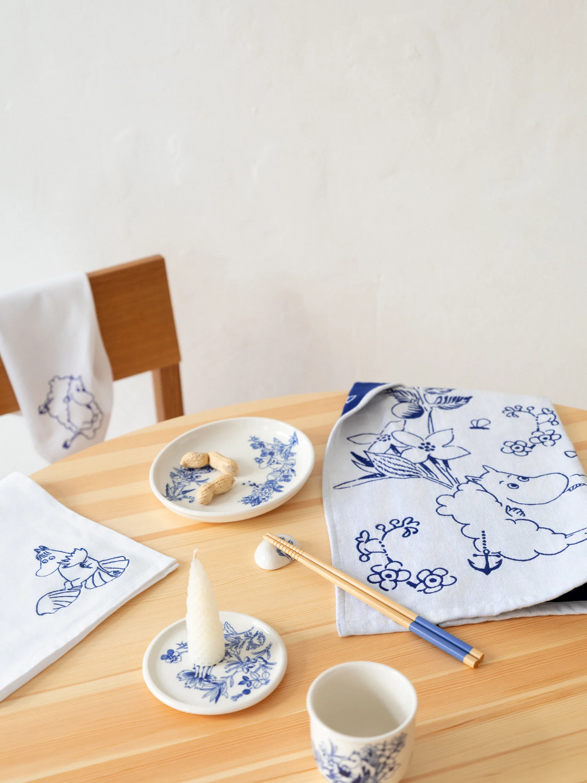 Mumin Haru puuvillaliina, 45x45 cm Moomin Arabia