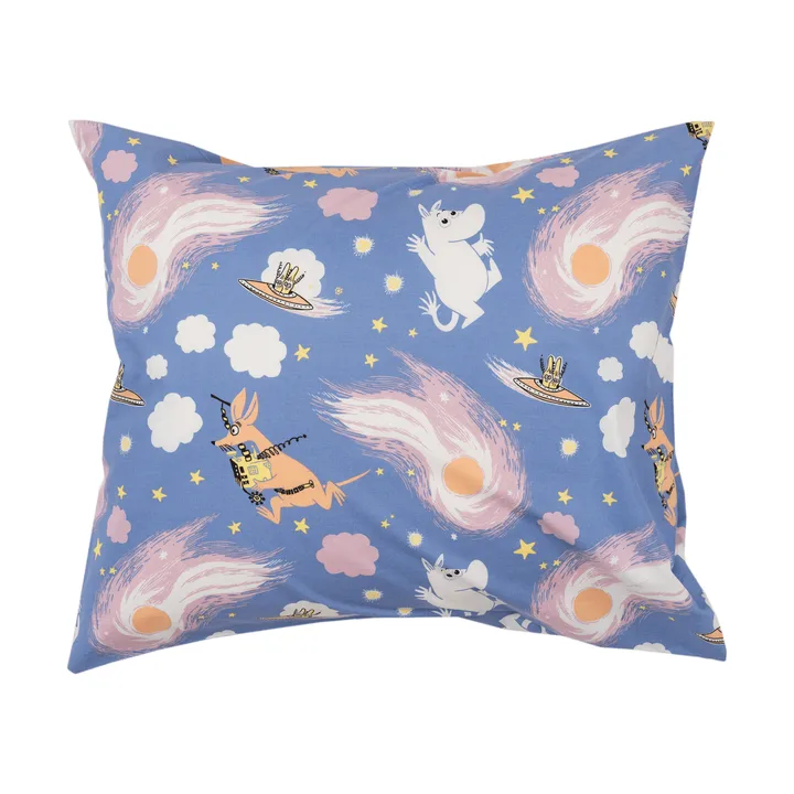 Mumin-vuodevaatesetti - Rymdäventyr GOTS, 150x210 cm - Moomin Arabia