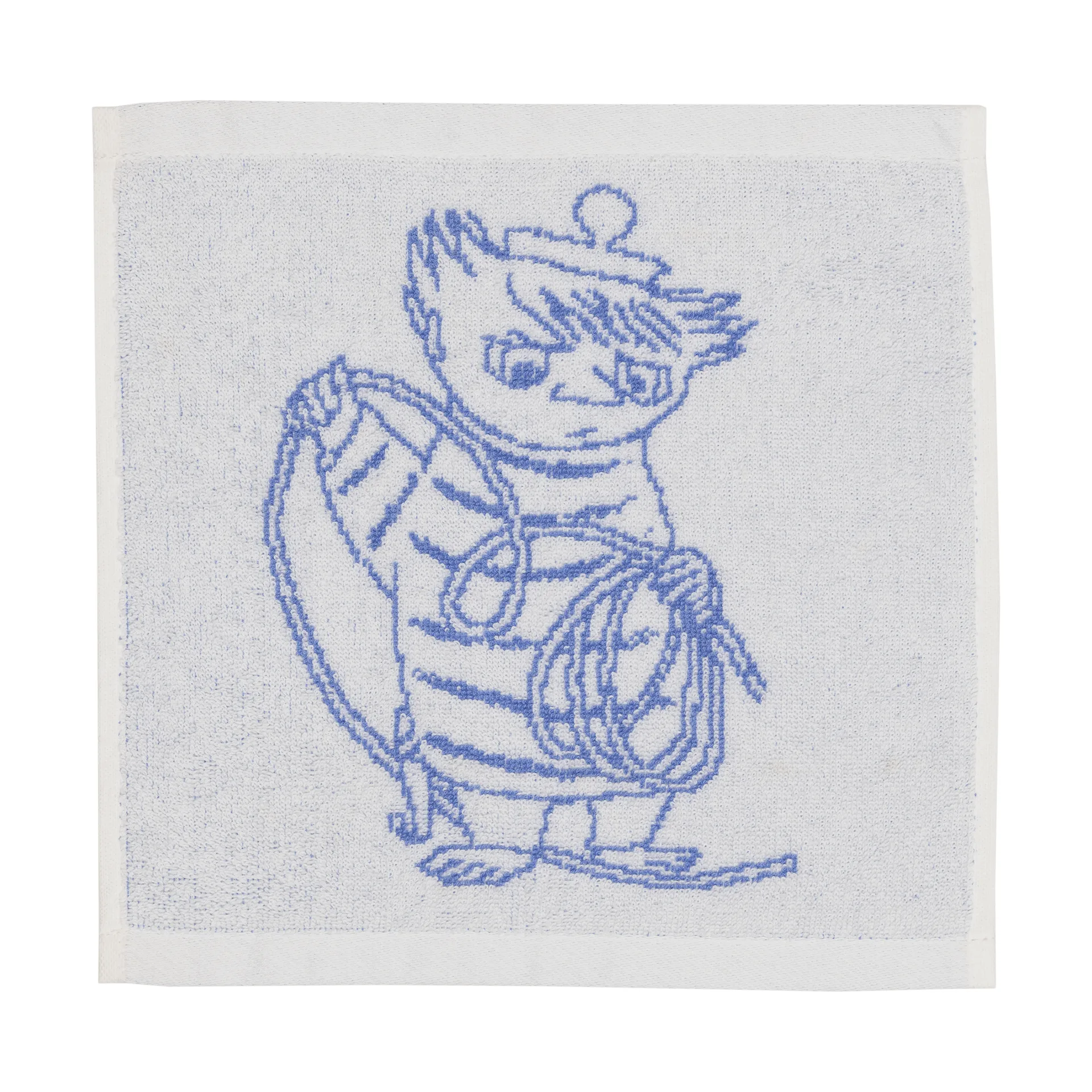 Muumi käsipyyhe 25x25 cm, Too-ticky, sininen Moomin Arabia