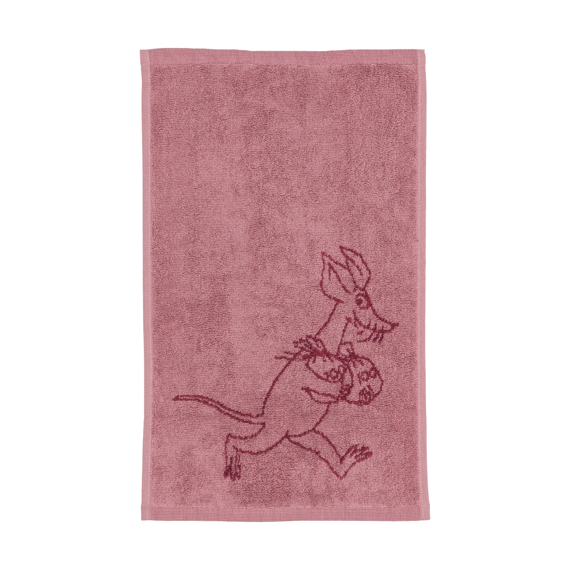 Muumi käsipyyhe 30 x 50 cm, Sniff, malva Moomin Arabia