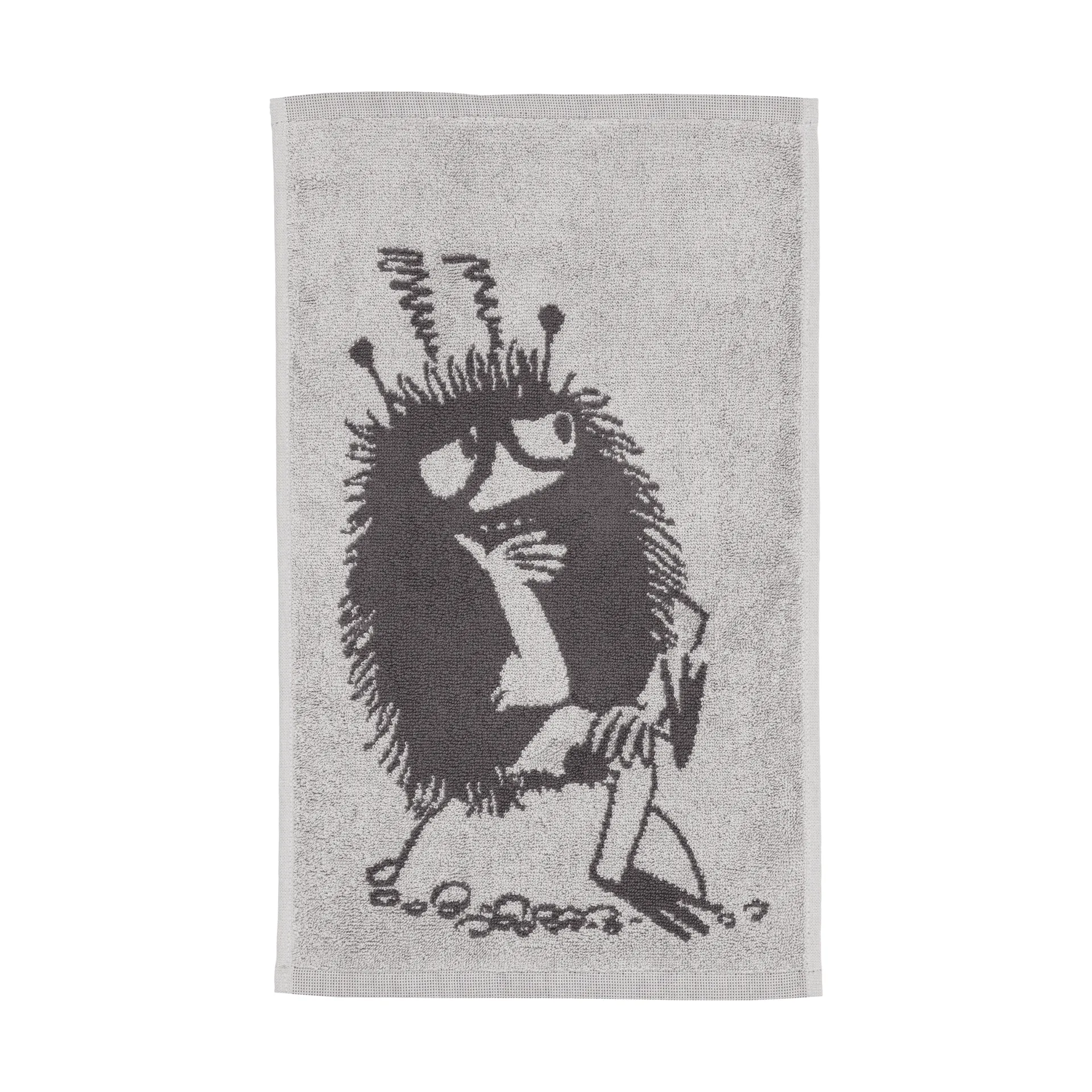 Muumi käsipyyhe 30 x 50 cm, Stinky, harmaa Moomin Arabia