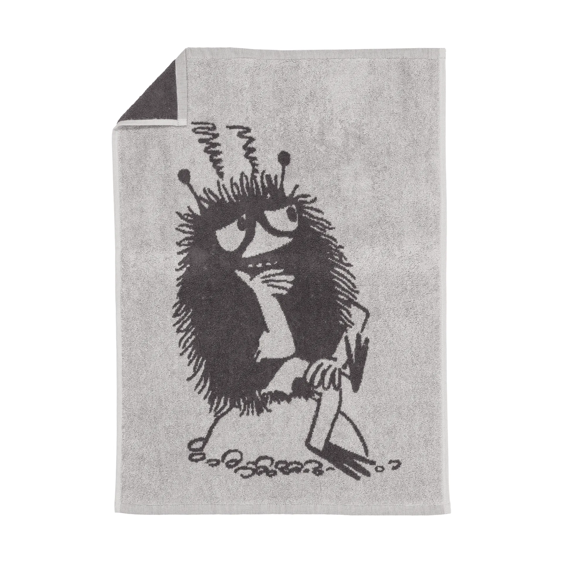 Muumi käsipyyhe 50 x 70 cm, Stinky, harmaa Moomin Arabia