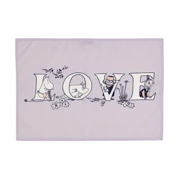 Muumi keittiöpyyhe 50x70 cm 2-pack - Aakkoset - Moomin Arabia