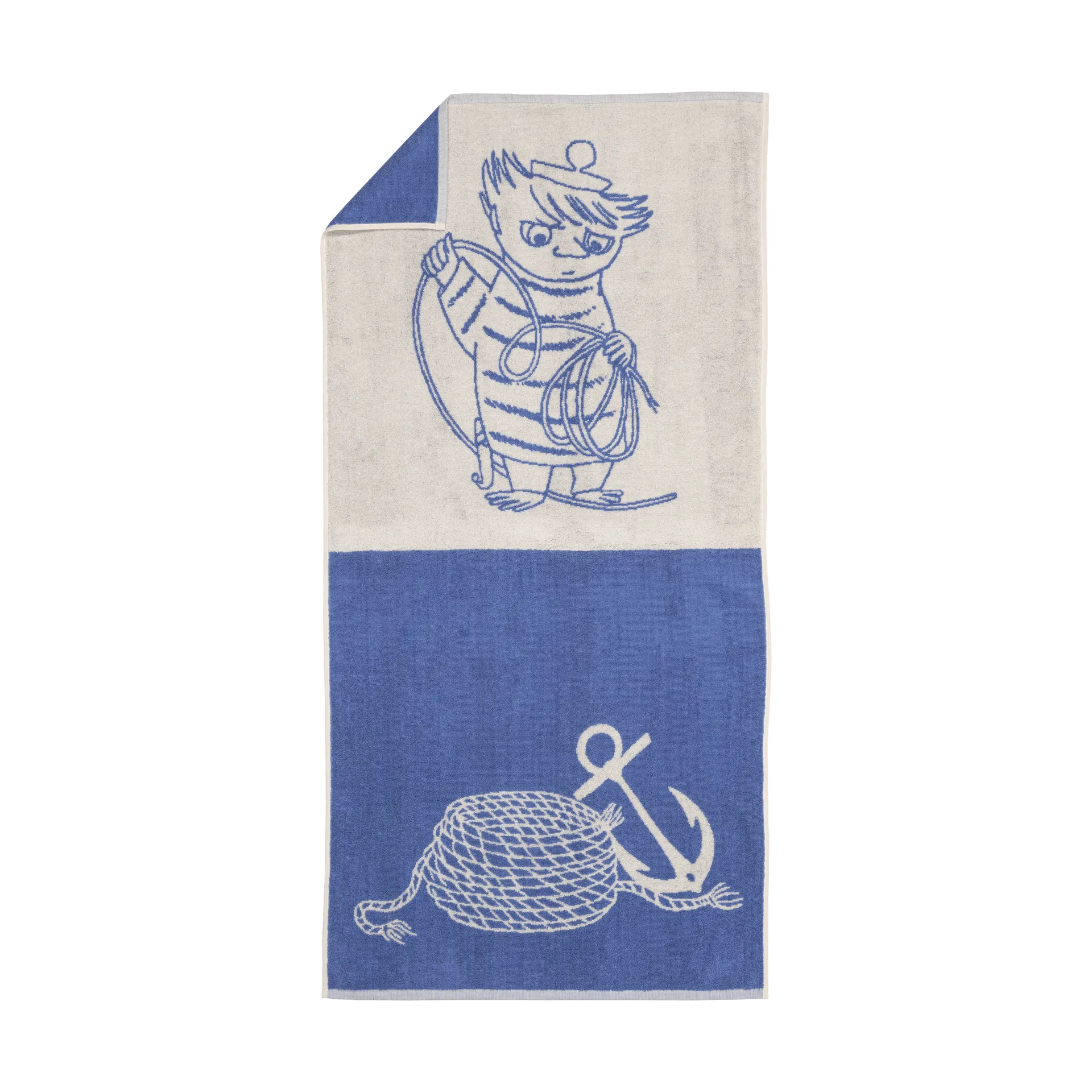 Muumi kylpypyyhe 70 x 140 cm, Too-ticky, sininen Moomin Arabia
