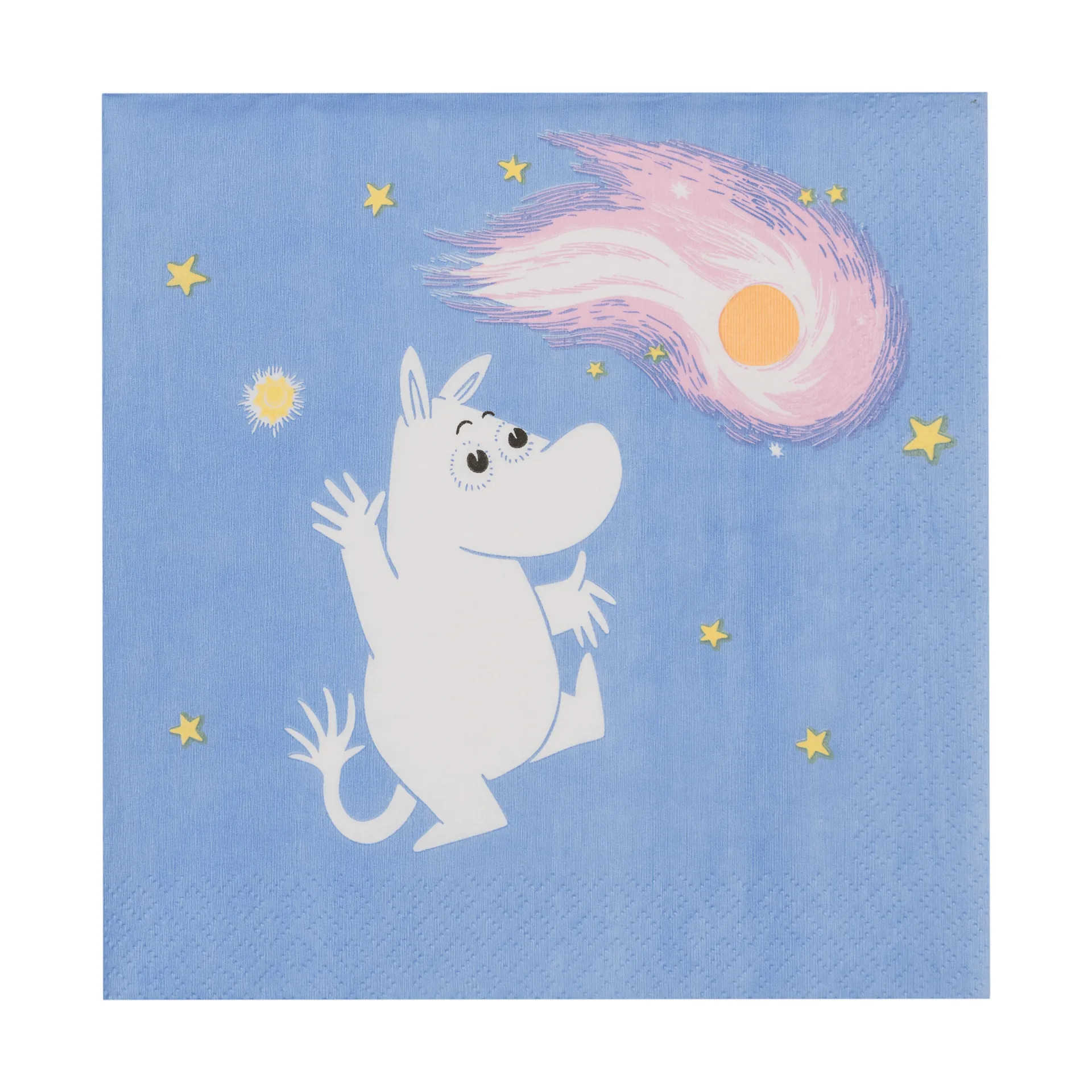 Muumi paperiservetti, Avaruusseikkailu, 20-pack Moomin Arabia