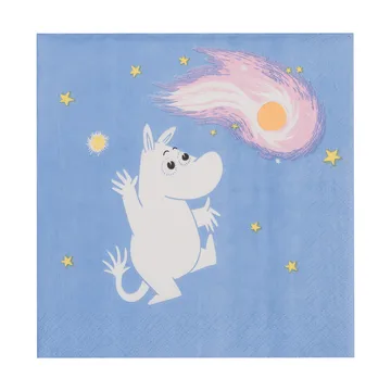 Muumi paperiservetti - Avaruusseikkailu, 20-pack - Moomin Arabia