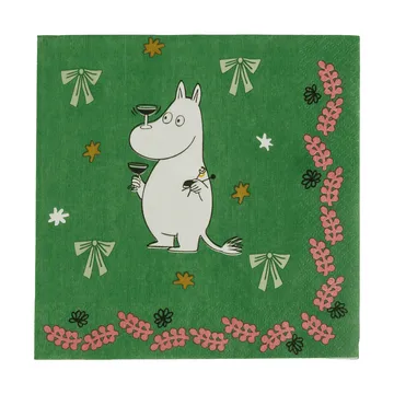 Muumi paperiservetti - Rakkauslahja, 33x33 cm, 20 kpl - Moomin Arabia