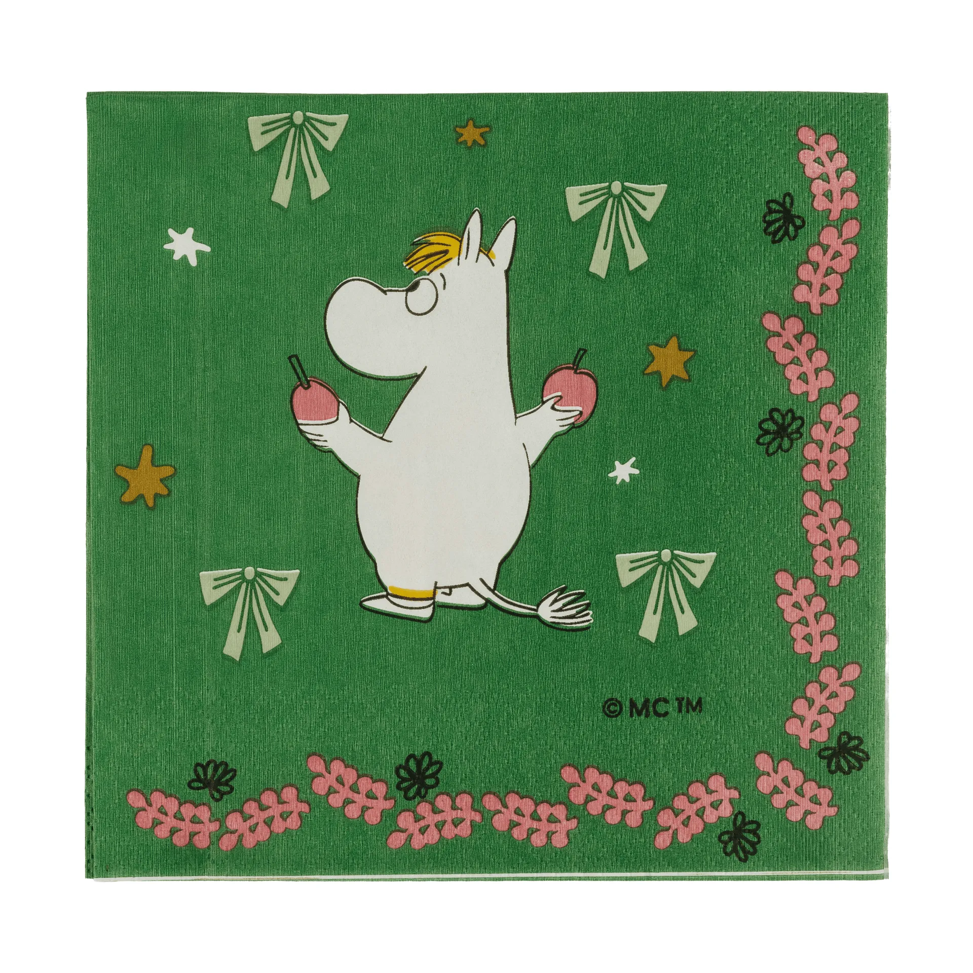 Muumi paperiservetti, Rakkauslahja, 33x33 cm, 20 kpl Moomin Arabia