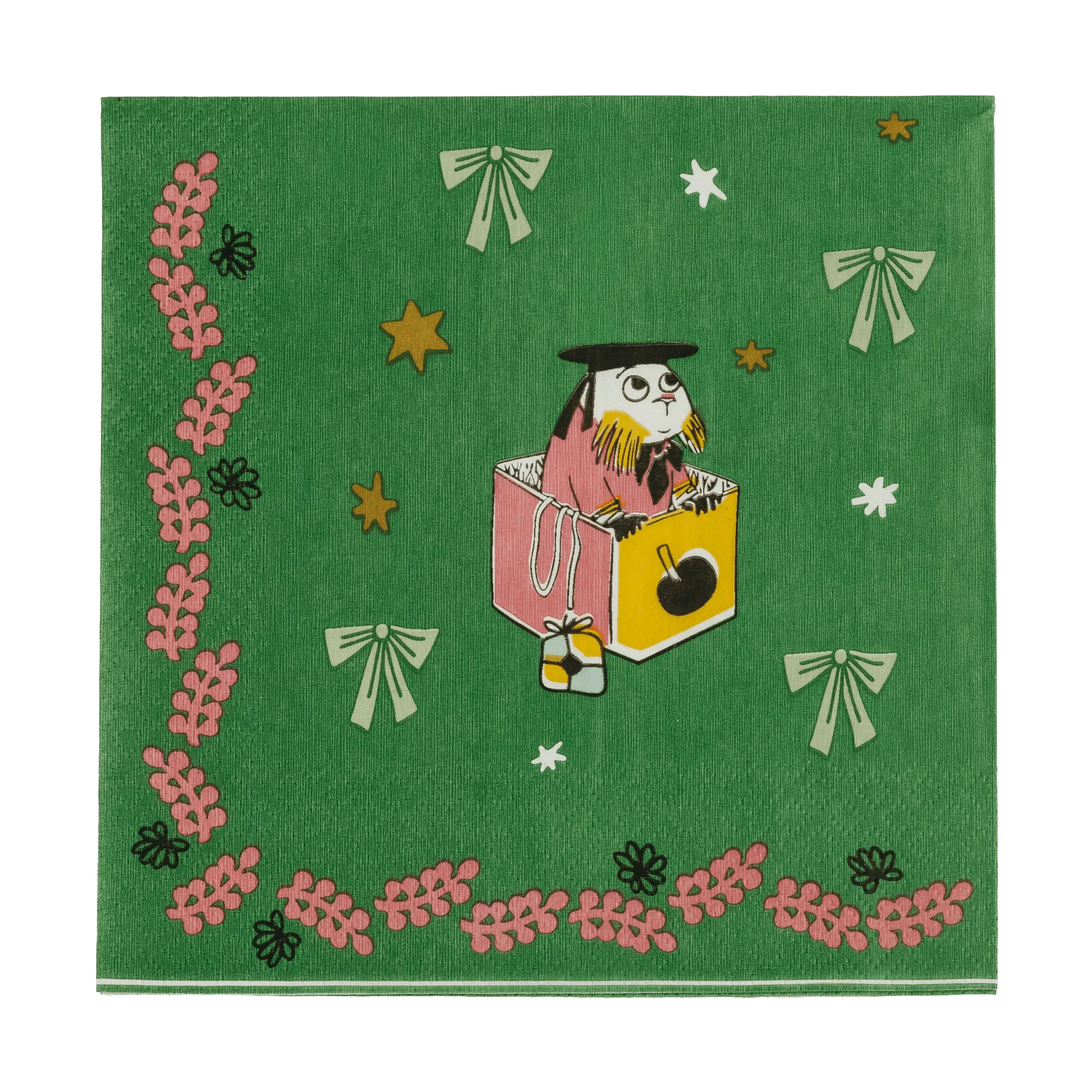Muumi paperiservetti, Rakkauslahja, 33x33 cm, 20 kpl Moomin Arabia