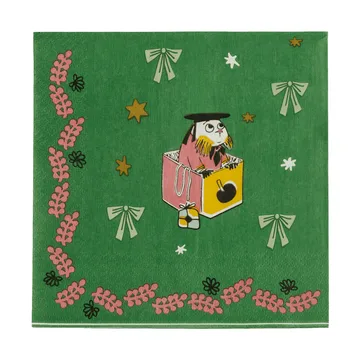 Muumi paperiservetti - Rakkauslahja, 33x33 cm, 20 kpl - Moomin Arabia